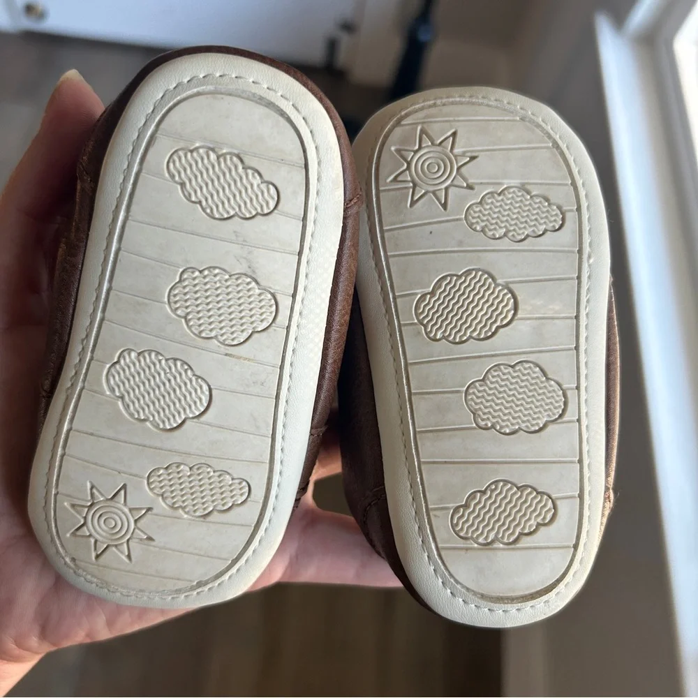 Carter's Brown Baby Walker Shoes